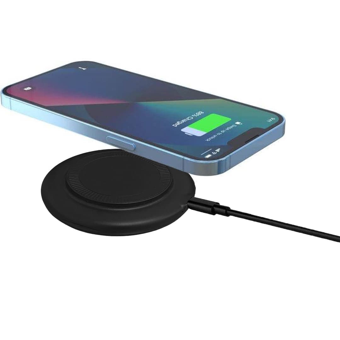 OSLO Mag - @memorii Recycled 15W Magnetic Wireless Charger Multicable Set - Black detail 5