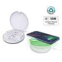 OSLO Mag - @memorii Recycled 15W Magnetic Wireless Charger Multicable Set White