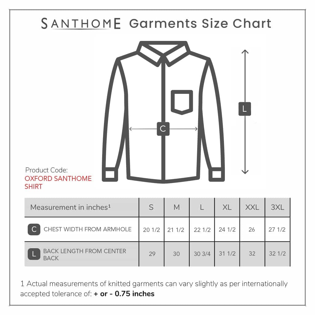 Oxford - Santhome Men's Business Wrinkle-Free Formal Shirt detail 2