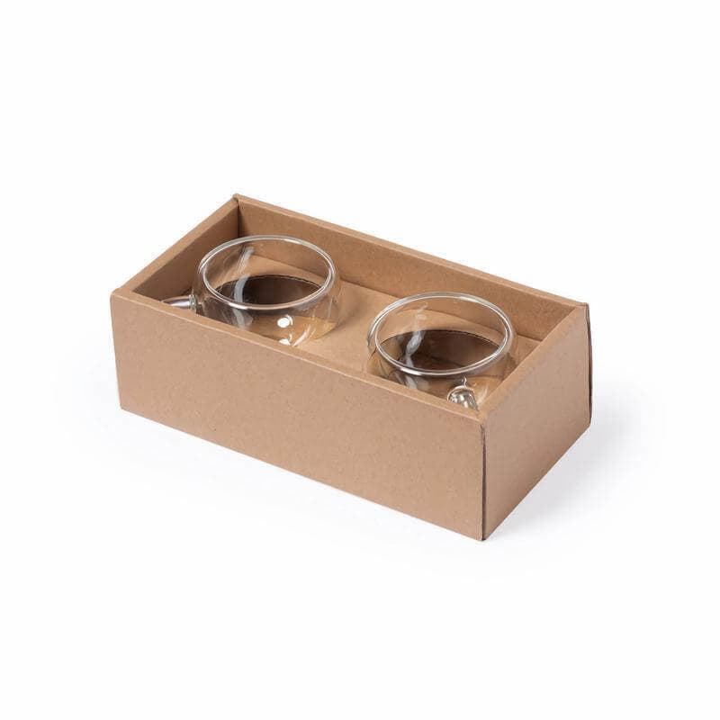 PAMA - Set of 2 Expresso Cup with Bamboo Coaster detail 5