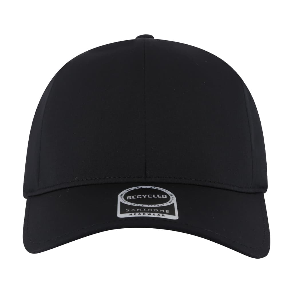 PEAK - Santhome® DryNCool® Advanced Seamless 6-Panel Cap - Black detail 3