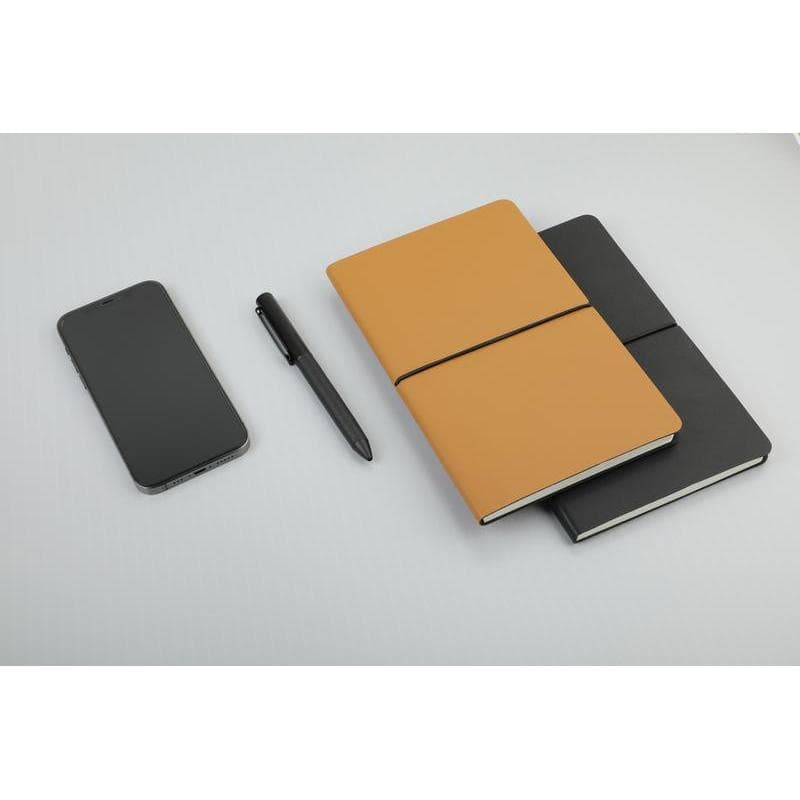 PEJA - Santhome A5 Recycled PU Soft Cover Notebook - Black detail 2