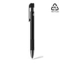 PILA - Recycled Aluminium Ballpoint Pen Black