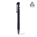 PILA - Recycled Aluminium Ballpoint Pen Navy Blue