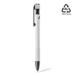 PILA - Recycled Aluminium Ballpoint Pen White