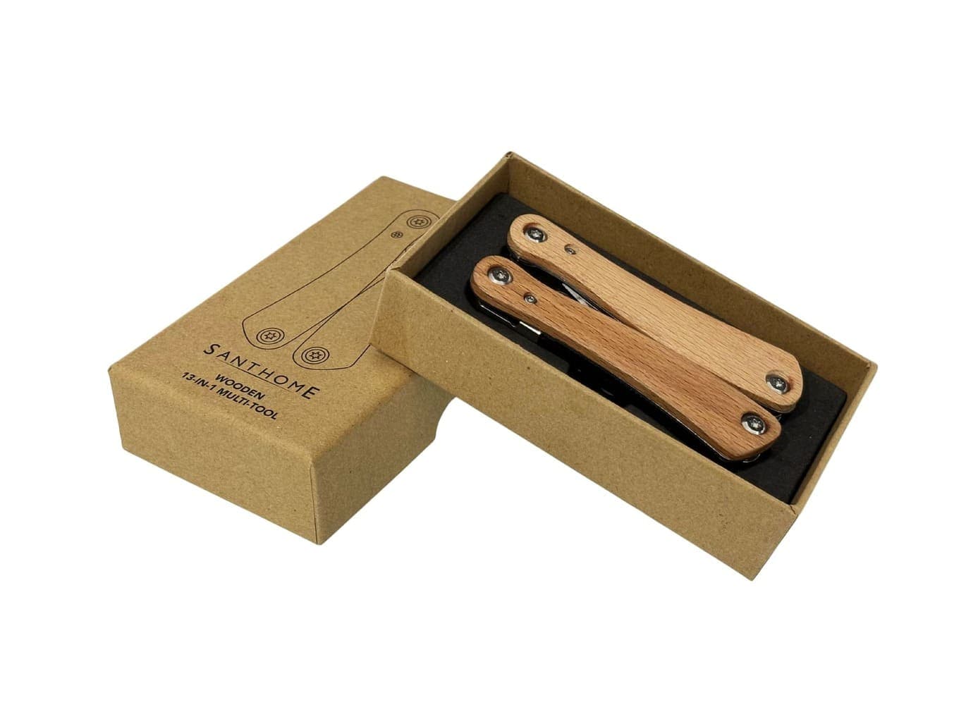 PINE - Santhome Wood 13-in-1 Multitool detail 4