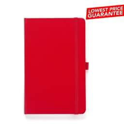 PINGER - Giftology A5 Hard Cover Ruled Notebook Red