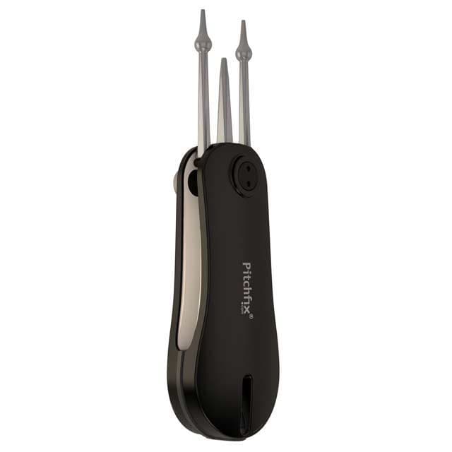 Pitchfix Fusion 2.5 Pin - Golf Divot Tool - Black detail 4