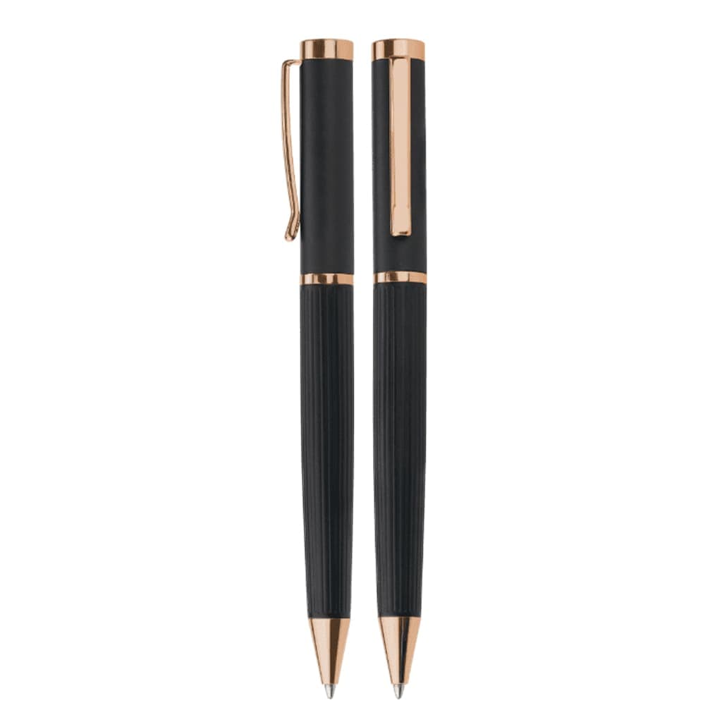 PORI - Metal Ballpoint Pen - Black detail 2