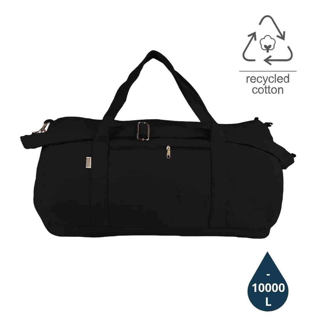 PUEBLA - GRS-certified Recycled Cotton Duffel / Gym Bag