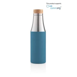 R-BREDA - CHANGE Collection Recycled Insulated Water Bottle Blue