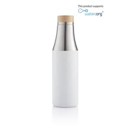 R-BREDA - CHANGE Collection Recycled Insulated Water Bottle White