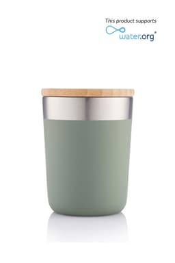 R-LAREN - CHANGE Collection Recycled Insulated Mug Green