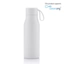 R-NEBRA - CHANGE Collection Recycled Stainless Steel Vacuum Bottle White