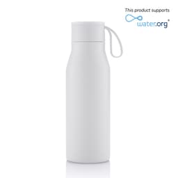 R-NEBRA - CHANGE Collection Recycled Stainless Steel Vacuum Bottle White
