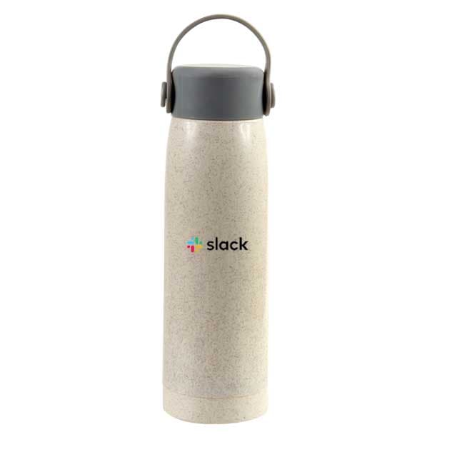 RABI - eco-neutral Wheat Straw Glass Bottle detail 5