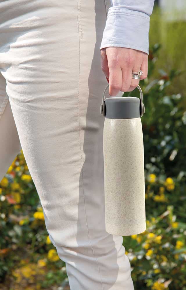 RABI - eco-neutral Wheat Straw Glass Bottle detail 6