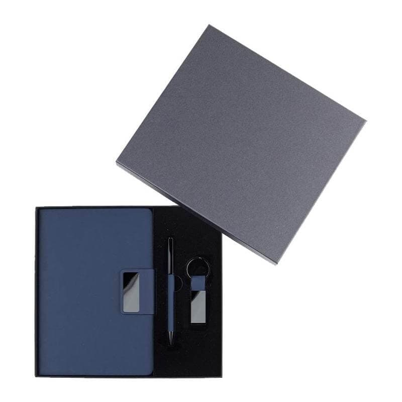 REGENT - Giftology Set of Notebook, Keychain and Pen - Blue detail 3