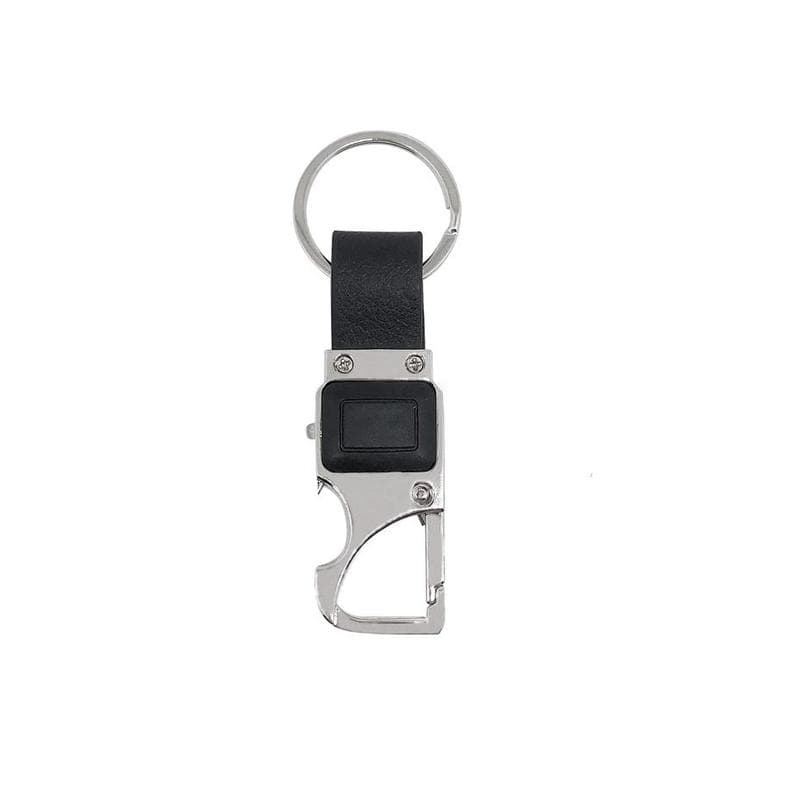 REINE - Set of RFID Card Holder, Key Chain and Pen - Black detail 2