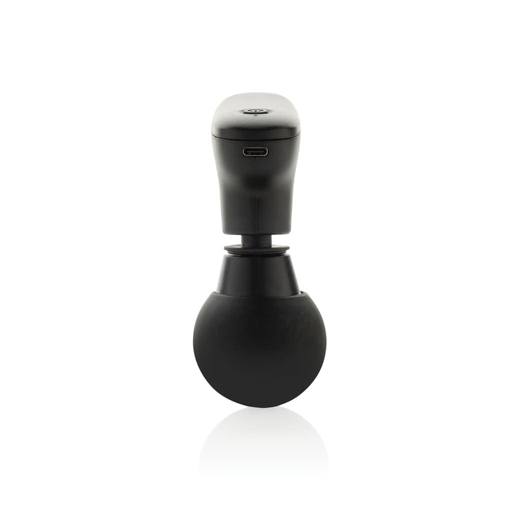 Revix RCS recycled plastic massage gun, black detail 4
