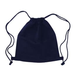 RINGE - Cotton Drawstring Bag Navy Blue