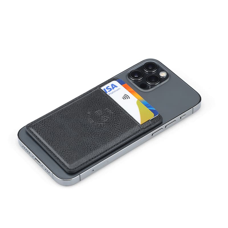 ROMA - Santhome® 2-in-1 Mag Cardholder and Inbuilt NFC Digital Business Card - Black detail 6