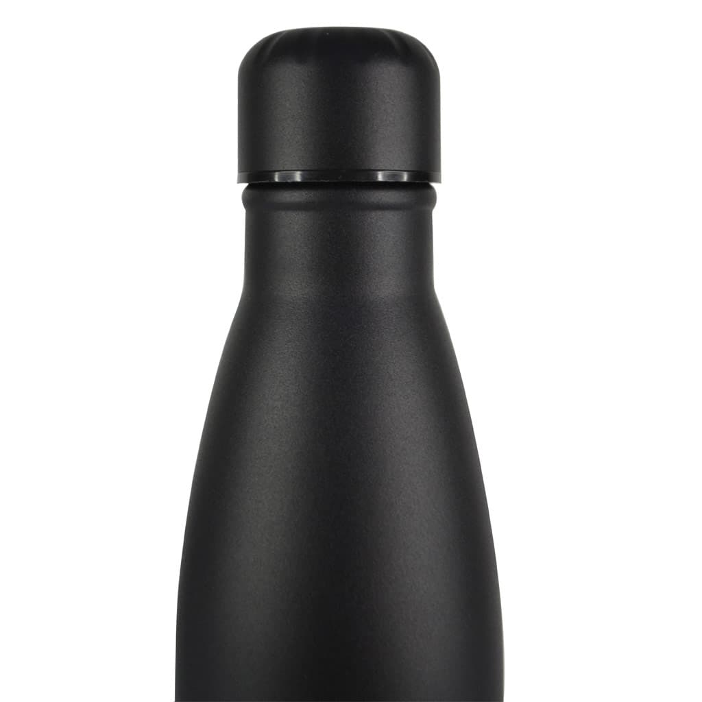 RONDA - Stone Touch Insulated Water Bottle - Black detail 2