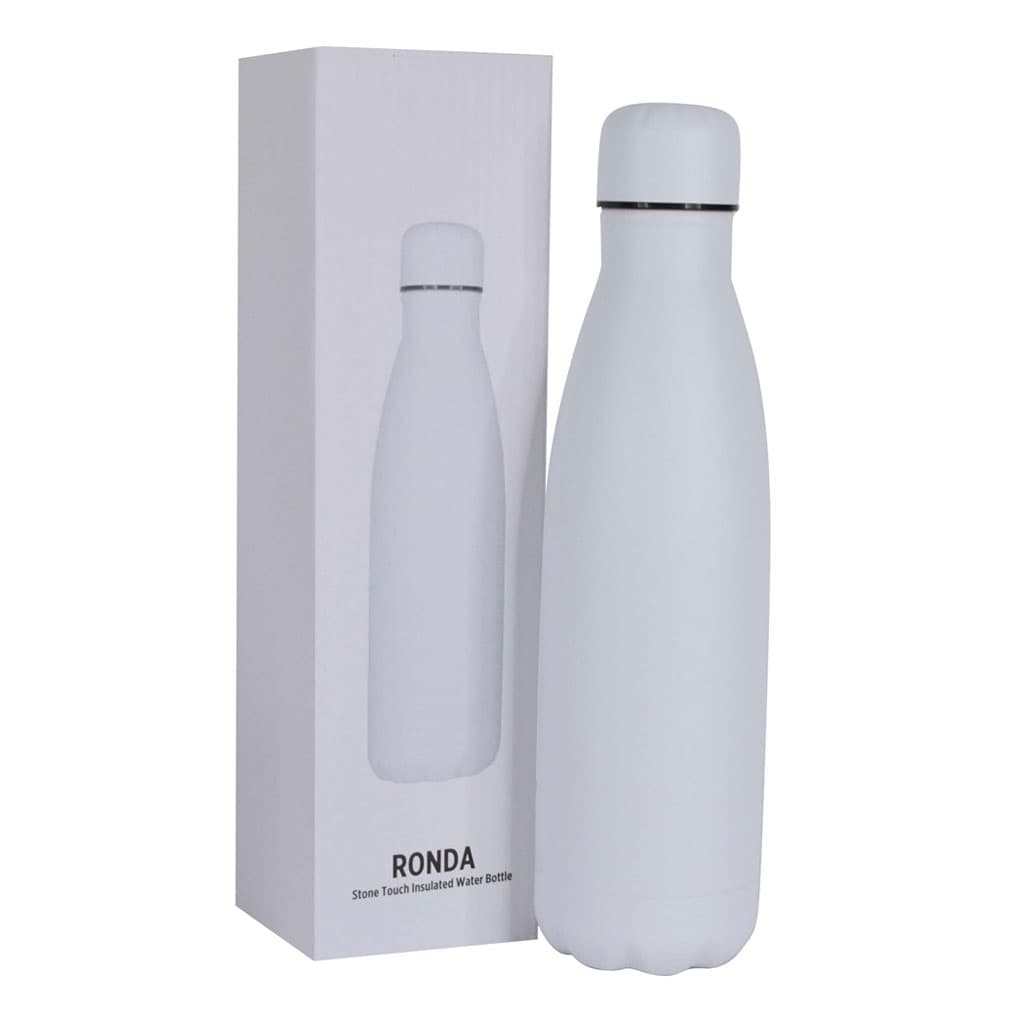 RONDA - Stone Touch Insulated Water Bottle - Black detail 6