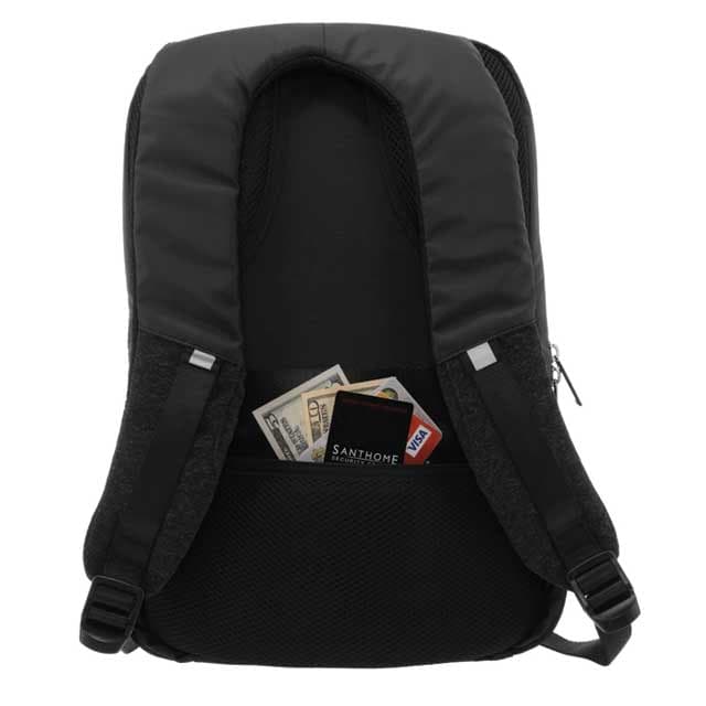 ROSARIO -SANTHOME Laptop Backpack With USB Port detail 4