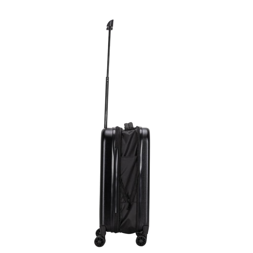 ROSTOCK - SANTHOME Foldable Cabin Trolley Bag - Black Matt Finish detail 4