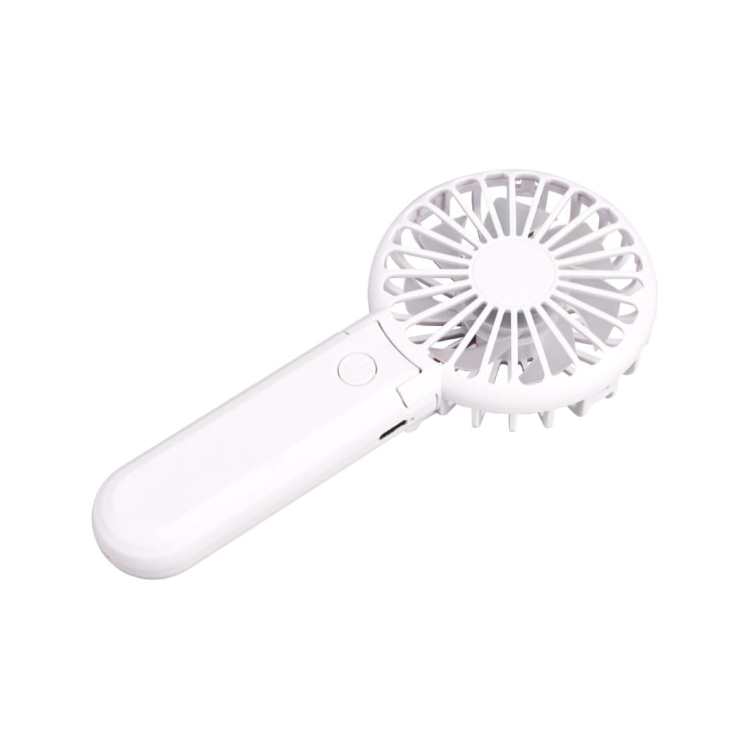 ROTO - Rechargeable Handheld Fan with Foldable Desk Stand - White detail 4
