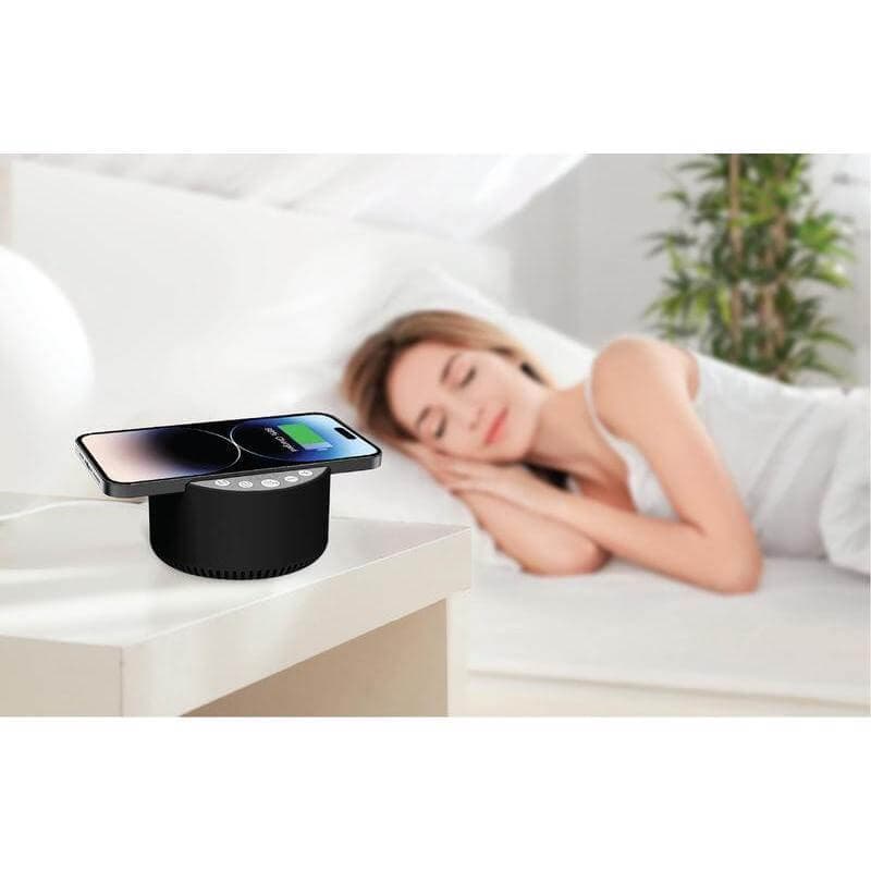 ROVIK - Giftology 3-in-1 Bluetooth Speaker with Sleep Machine and 15W Wireless Charger - Black detail 7