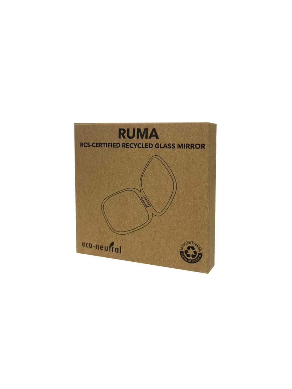 RUMA - eco-neutral RCS Recycled Glass Mirror detail 5