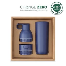 RUVO - CHANGE ZERO 2-in-1 Modular Hydration Gift Set Navy Blue