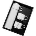 SAFFLE - Giftology Family Set of Vacuum Flask & Two Cups White