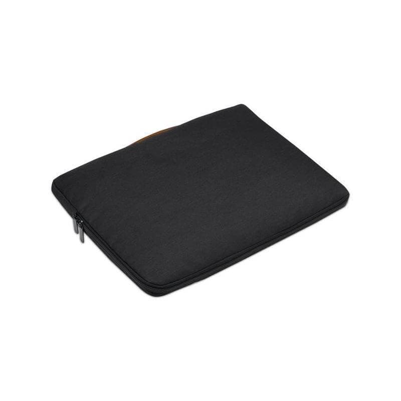 SALCEA - Santhome® 15" Laptop Sleeve - Black/Tan detail 7