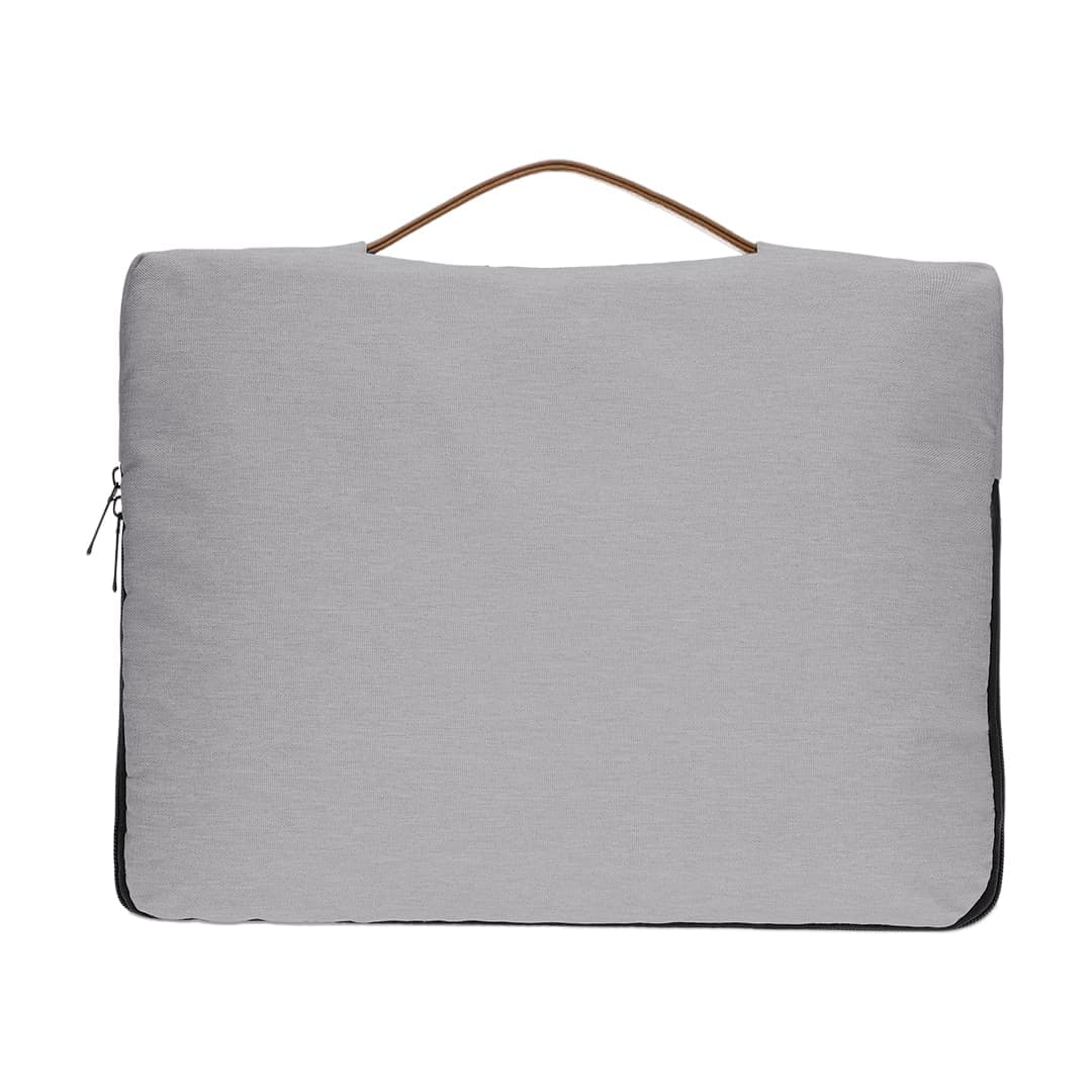 SALCEA - Santhome® 15" Laptop Sleeve - Grey/Tan detail 4