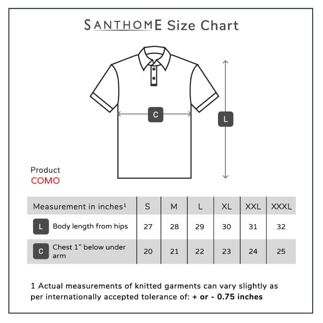 Santhome COMO - Premium Texture Knit Polo Shirt detail 3