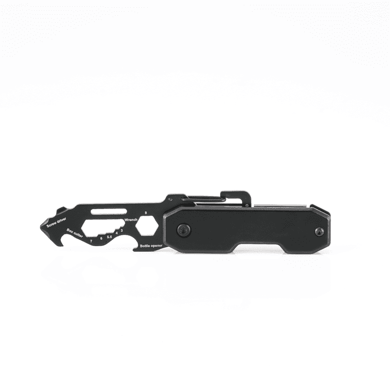 Santhome EDC Foldable Keytool and Parcel Cutter - Black detail 3