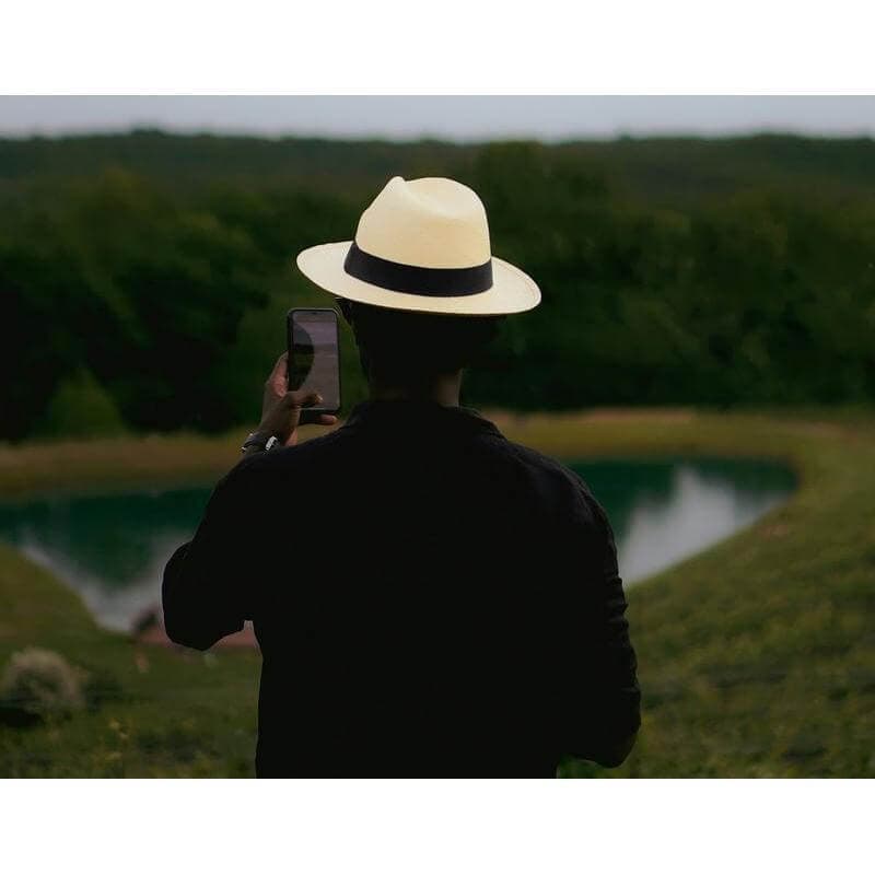 Santhome® Panama Straw Hat detail 5