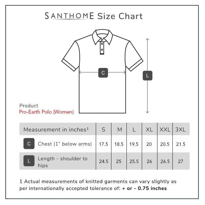 Santhome PRO EARTH (Womens) - The Fully Recycled Polo Shirt detail 2