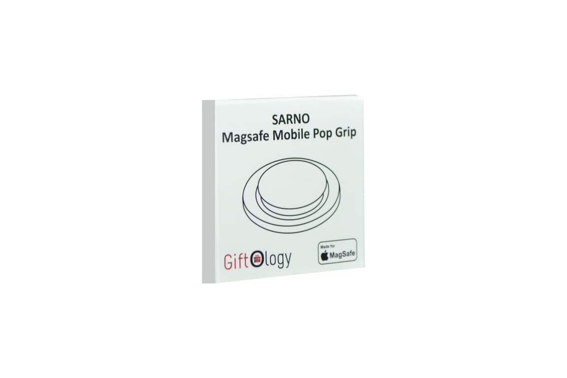 SARNO - Giftology Magsafe Mobile Pop Grip - Black detail 7