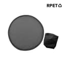 SENOVO - RPET Foldable Frisbee Black