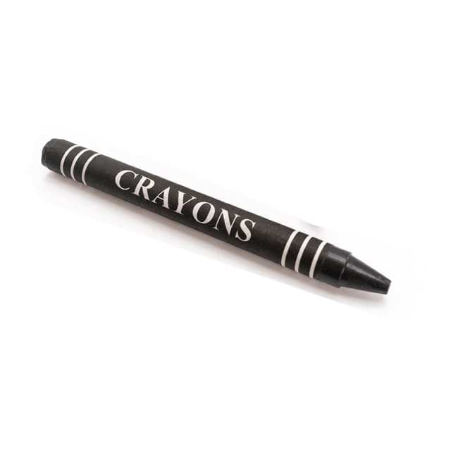 Set Of 6 Crayons In Natural Cardboard Box. detail 4