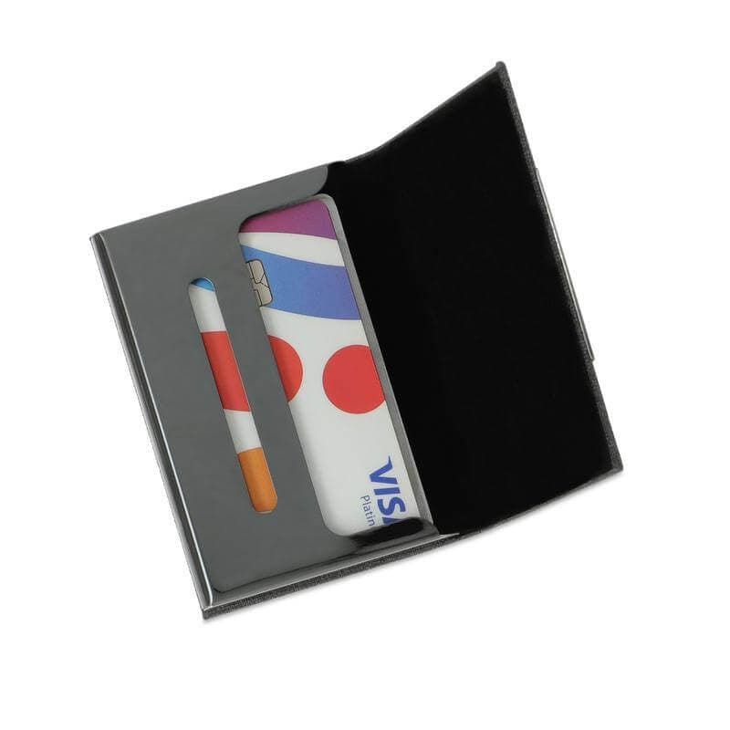 SILVAN - Giftology Gift Set (Card Holder, Key Chain and Pen) - Black detail 5