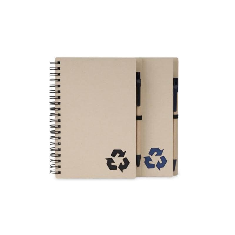 SION- eco-neutral B6 Notepad & Pen Set with Sticky Note - Black detail 3