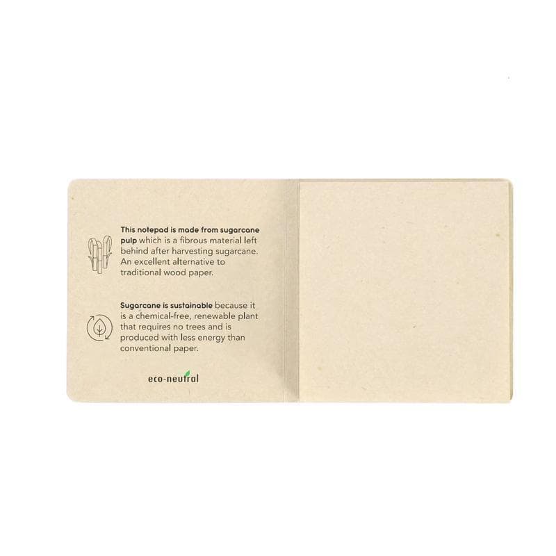 SITIA - eco-neutral Sugarcane Paper Sticky Note detail 2