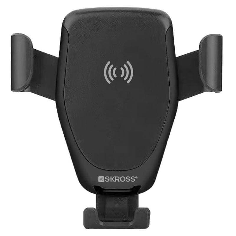 SKROSS Car Phone Holder & Wireless Charger - Black detail 2