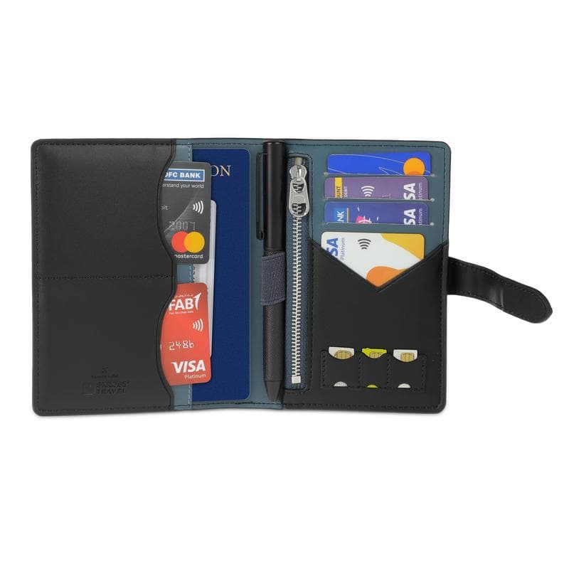 SKROSS Travel - Ambassador Passport Wallet - Black detail 5