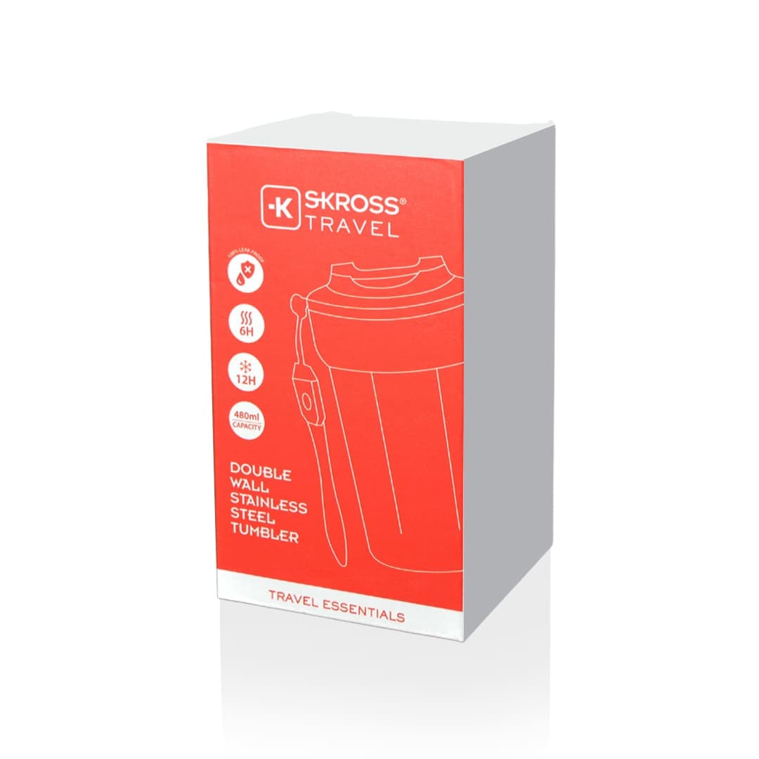SKROSS Travel - Premium Insulated Travel Stainless Steel Tumbler detail 5
